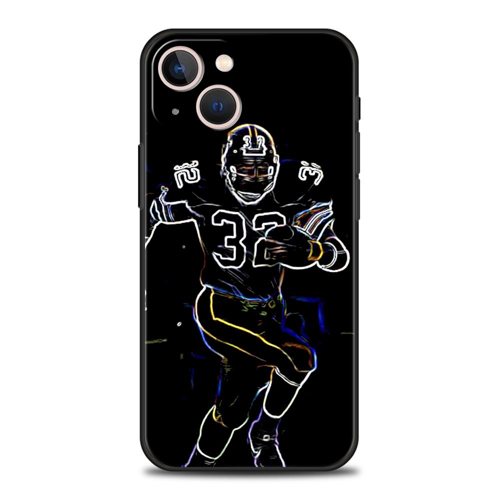 

Роскошный чехол для телефона для iPhone 17 Air 16E 16 11 15 14 Pro MAX 12 13 7 8 Plus X XR XS SE 2022 Чехол Американский игрок в регби спорт iPhone 16 Pro