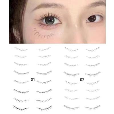 BLOWFISHFUGU Eyelash Tattoo Patch Face Sticker Tattoo Patch Women's Tattoo Sticker Under Eyelash Tattoo Sticker 8 Pairs Set, 01+02 4p, 1 Set