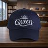 Queen Printed Adjustable Baseball Cap for Vacation Travel Streetwear Duckbill Hat