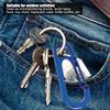 Spring Loaded Gate Key Chain Clip Titanium Material Carabiner New Snap Hook Key Ring  For Men