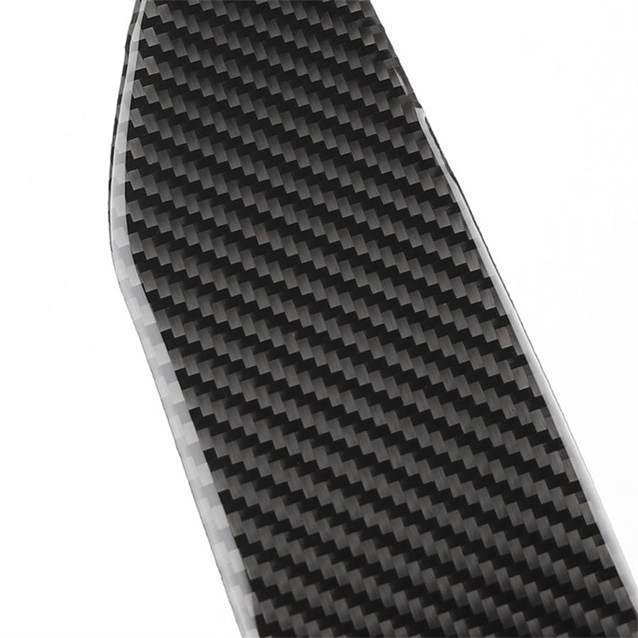 2x Carbon Fiber Front Headlight Eyerow Eye Lid Covers For Infiniti Q50 2014-2019