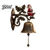 Indoor Living Room Decor Christmas Theme Welcome Doorbell Vintage Metal Resin Hanging Door Bell Decorative Office Decoration Wall Mount Bell