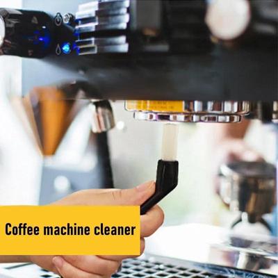 Hot Sale 1Pc Coffee Dust Clean Brush Espresso Machine Cleaning Brush Plastic Handle Brush Cleaner Tools Coffee Cleaning Brush