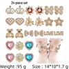 Gold Socks Charm Brooch: Shiny Jewelry Pin and Safety Pin for Sock Accessories