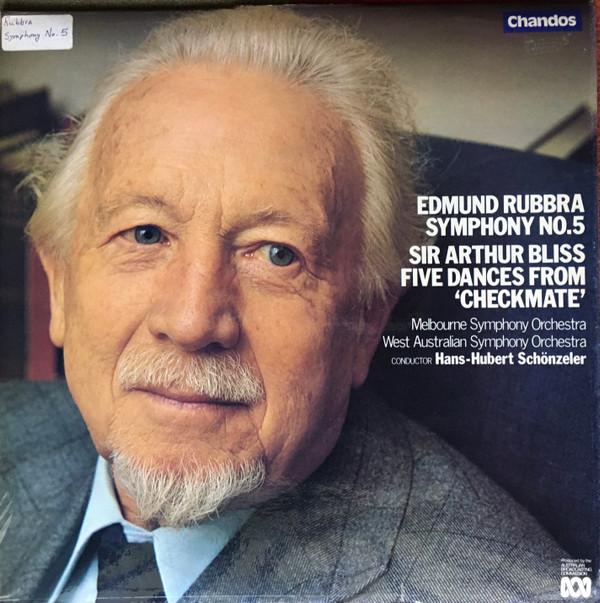 

LP Record EDMUND RUBBRA SIR ARTHUR BLISS M Symphony No.5 Five Dances From C ABR1018 CHANDOS UK Classical Used