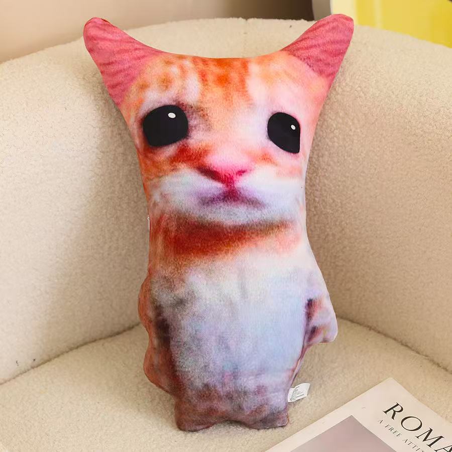 20/40cm Simulation New Cat Doll Stuffed Plush Toy Cartoon Anime Cute Pillow Cushion Children s Birthday Gift Interesting Doll 20cm