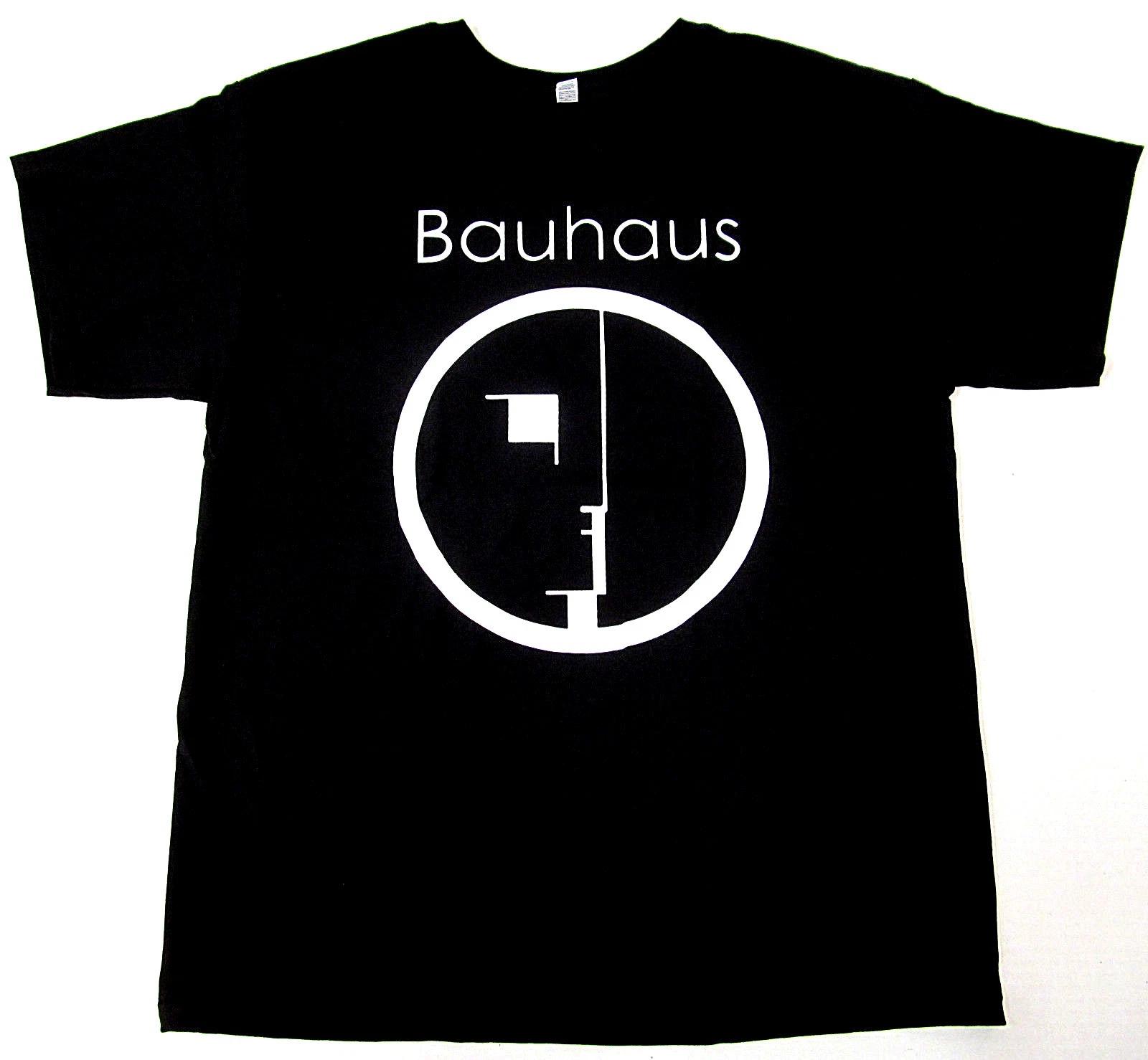 

BAUHAUS Spirit Logo T-shirt Post Punk Gothic Rock Tee Men s Black New M