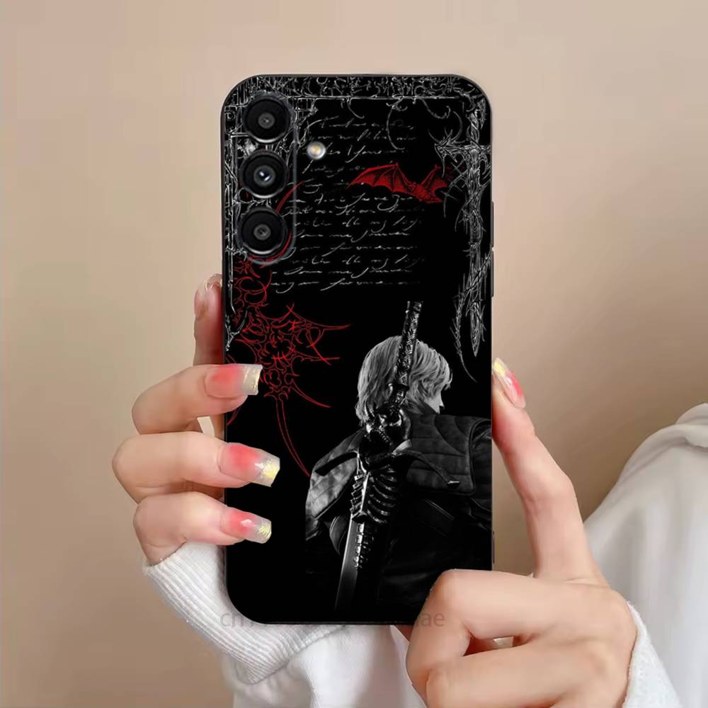 Dante D-Devil M-May Cry D-DMC2 Phone Case For Samsung Galaxy S21 22 23 24 S25 Ultra PlusS20 FE S10 Plus  Cover Funda