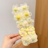 10pcs Colorful Children's Headband Set No Harm High Elastic Hair Rope Flower Hair Ties  Daily Use