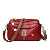 Brand Design Three Layers Fashion Shoulder Messenger Bags Luxury Soft Leather Crossbody Sac Quality Small Handbags and Purses