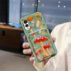 Card slot Durable Phone Case For FCNT/Fujitsu Arrows N F-51C Cover Fashion Design Silicone Shockproof Anti-dust TPU Cute