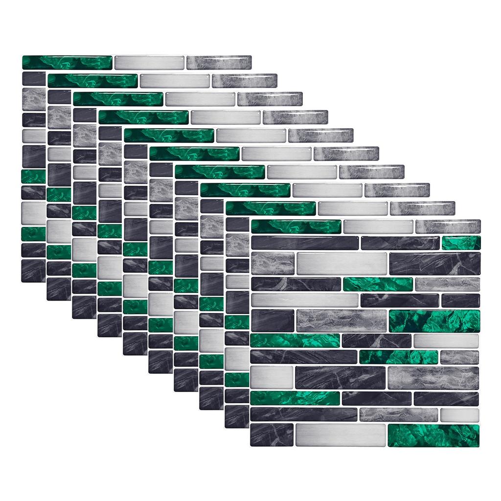 3D Tile Stickers Epoxy And Plastic Home Humidity Resistant