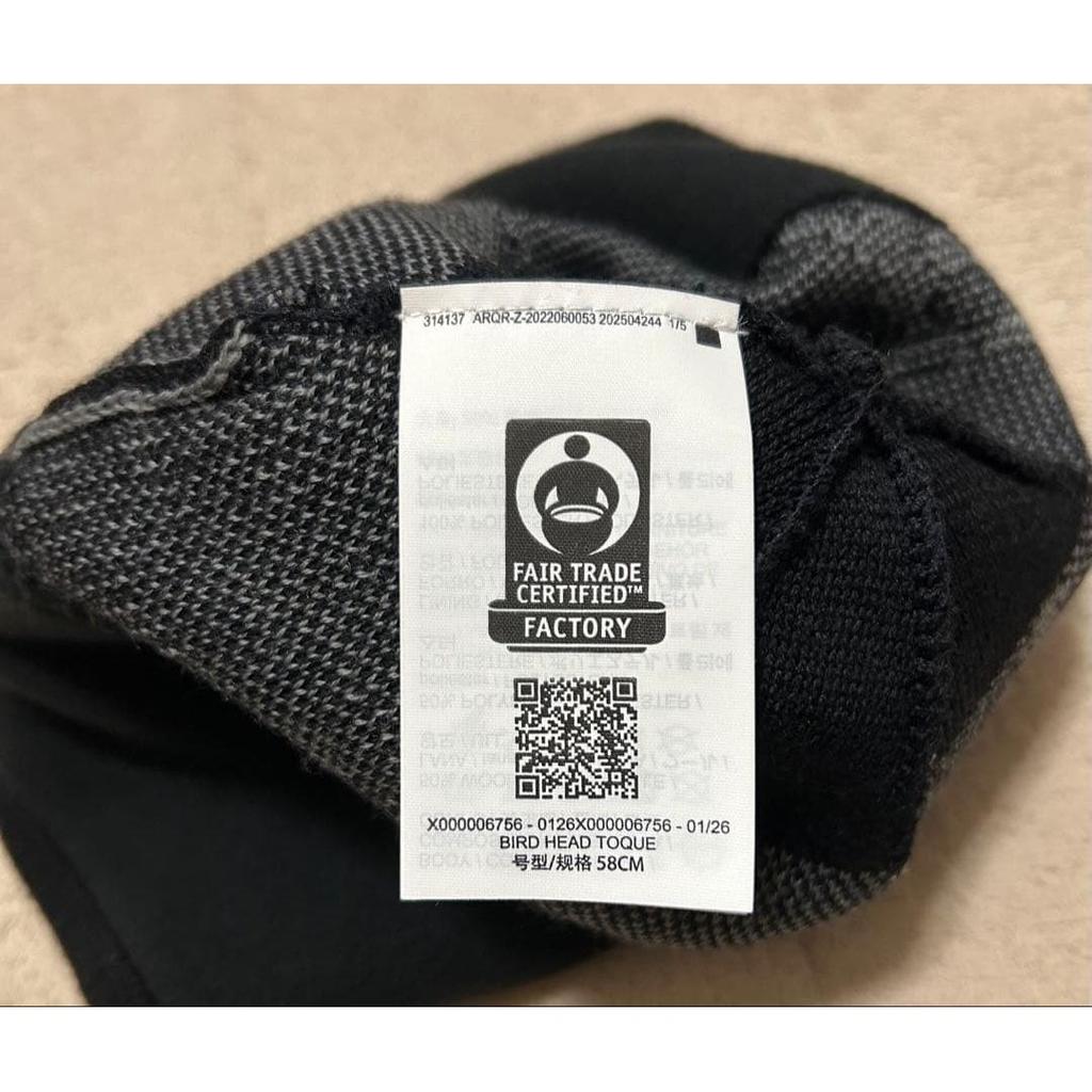 Used ARCTERYXBIRD HEAD TOQUE Black