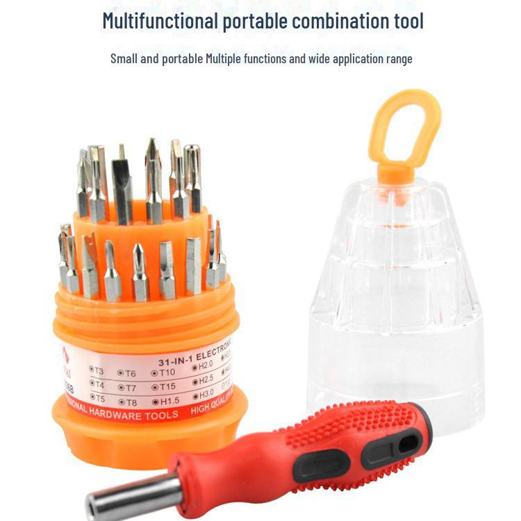 31-in-1 Multi-Function Pagoda Screwdriver Set for Home Repair