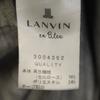 LANVIN en Bleu Long Sleeve Long Dress 38 Gray Women Used