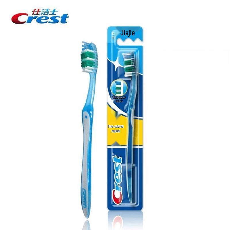 Crest Colorful Crystal Soft Bristle Toothbrush
