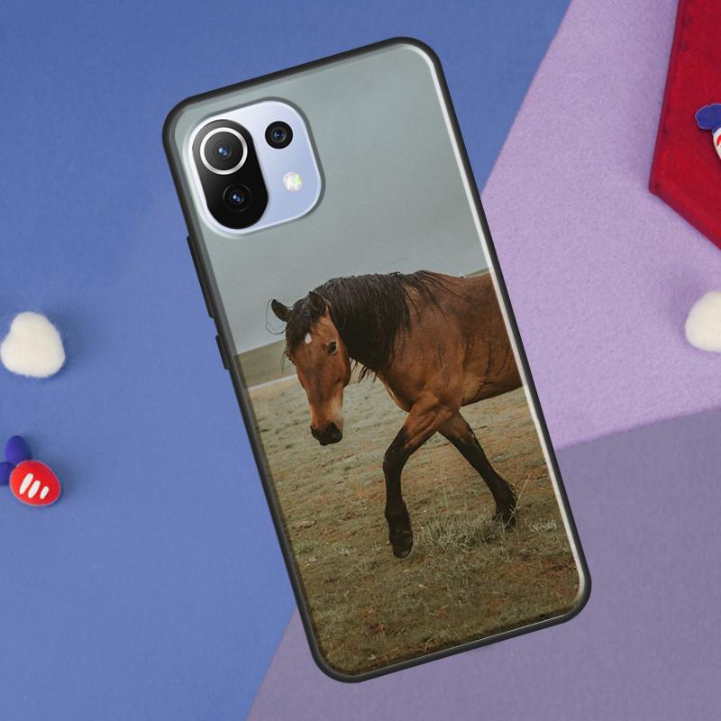 Horse Animal Cover For Xiaomi 13 14 Ultra 11T 12T 13T 14T Pro POCO X7 Pro X3 X5 F3 F5 F6 M6 X6 Pro Case