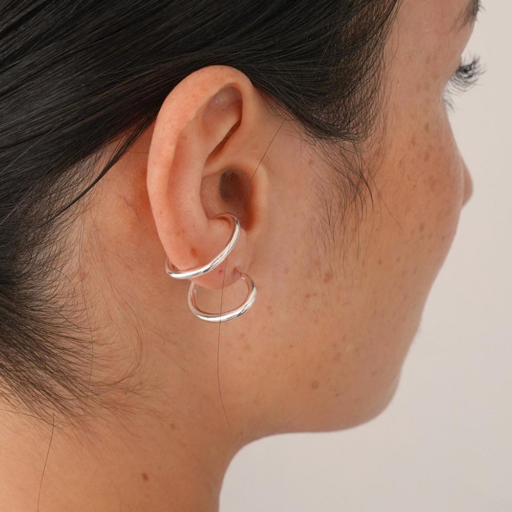 Still Instant Curve Motion - Earring 05