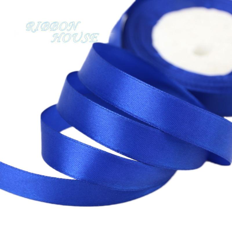 (25 yards/roll) 15mm single face Satin Ribbon Webbing Decoration Gift Christmas Ribbons