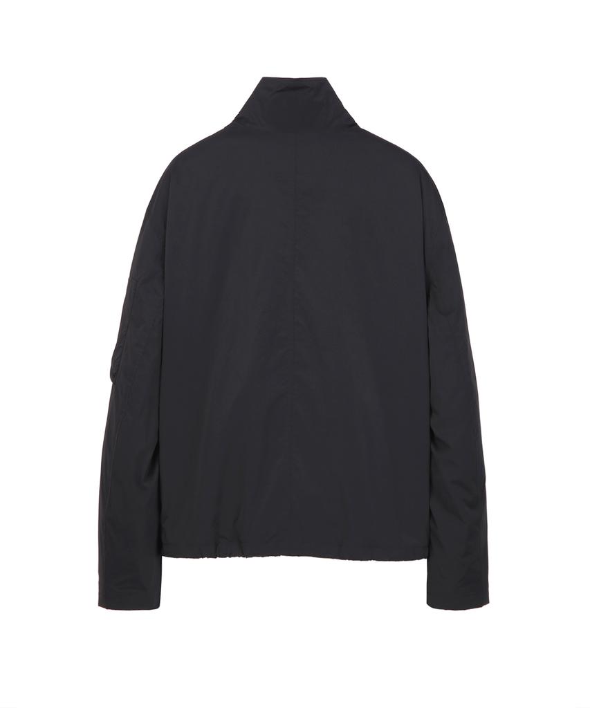 Il Corso Matte Shell Nylon Blouson Jacket Black