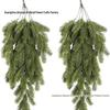 Künstliche Kiefernadel-Ranke Feiertags-Wandbehang – Grüne Weihnachtsdekoration Ornamente
