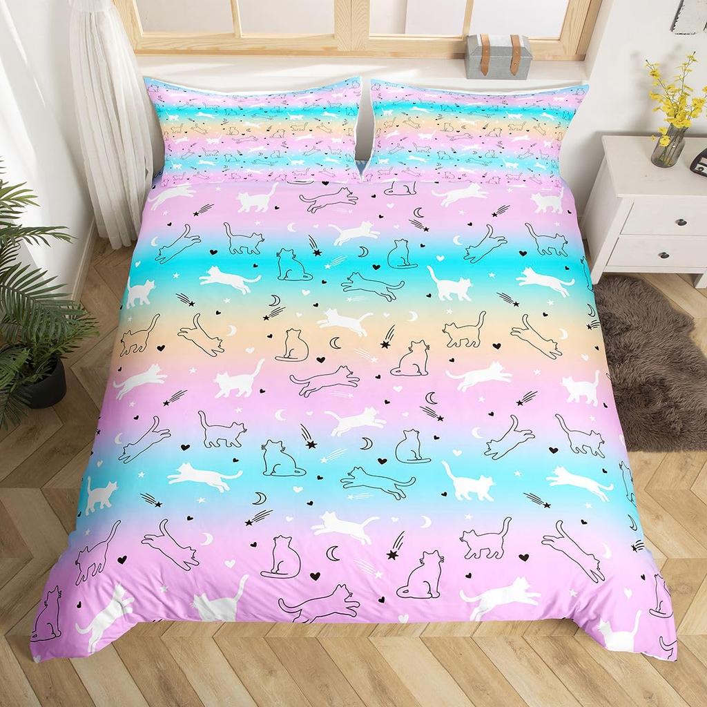 Eiffel Tower Couple Duvet Cover Set Twin Size Romantic Theme Decor Adult Women Couple Bedding Set Paris Cityscape Printed Comforter Cover Wi