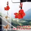 Shnmersy Zodiac Horse Plush Toy Plush Keychain with Lanyard Amulet Horse Cute Animal Pendant Original War Horse Year of the Horse Decoration Kids