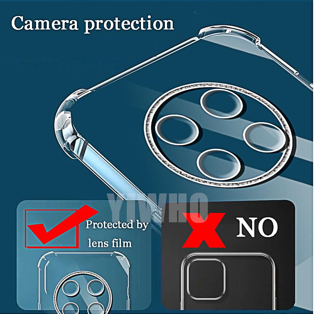 Airbag Transparent Phone Case for Huawei Honor X9c X7c X8b X7b X9b X7a X8a X9a Shockproof Back Clera Cover X9 X8 X7 X6 X5 A B C