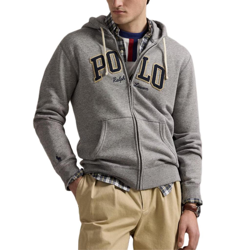 Polo Ralph Lauren Drawstring Zip Up Hoodie 710981151-001