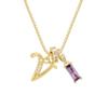 Hypoallergenic Letter Jewelry Adjustable Fashion Pendants Necklace Pendant  for Women Jewelry