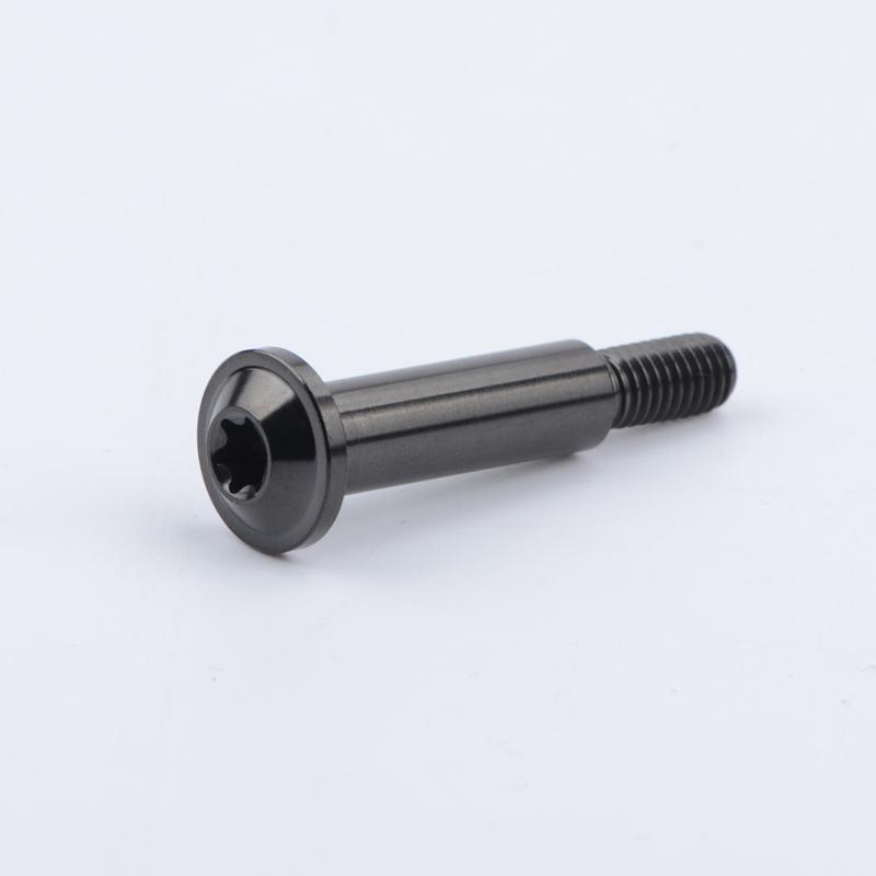 Tmj Titanium Alloy Bolts Motorcycle Brake Lever Screw for Rod Screws Straight Push Hydraulic Pump Screw and 1Nut