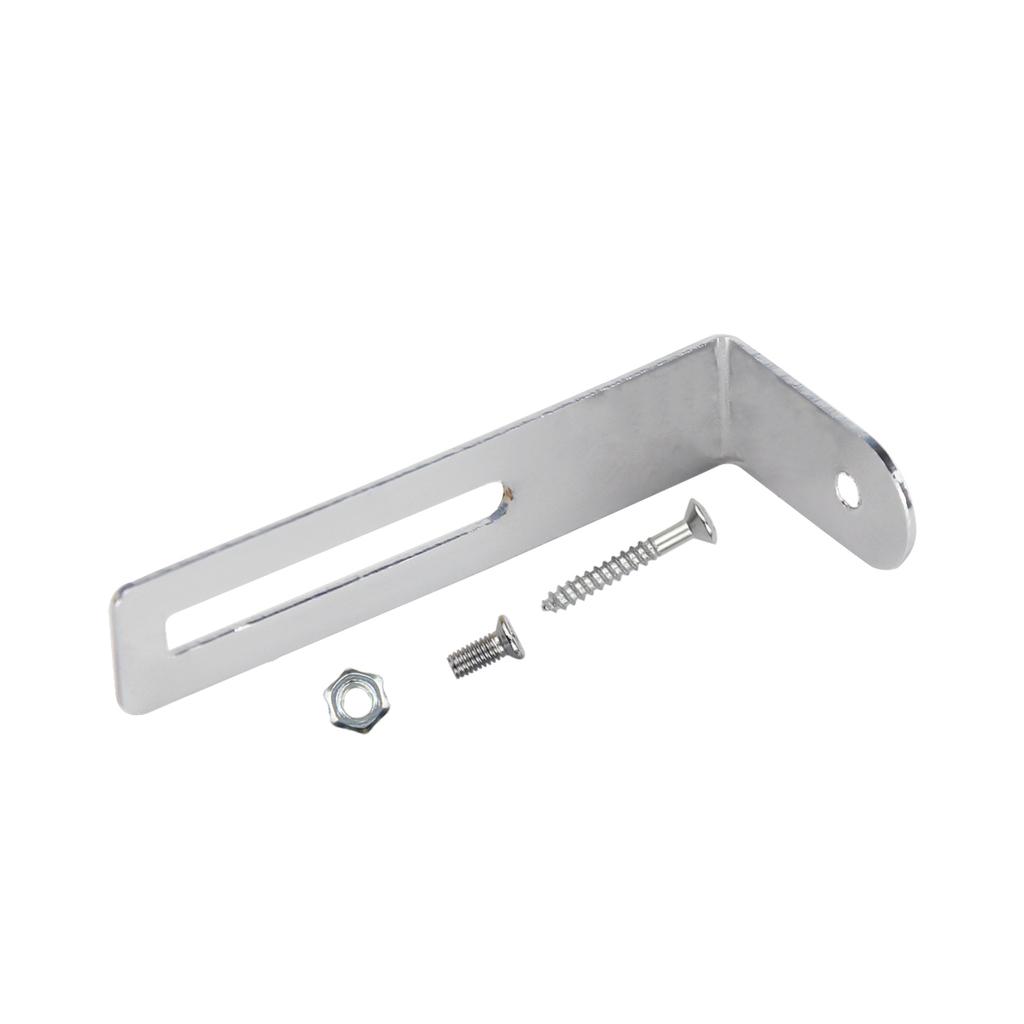 FLEOR 1PCS LP Pickguard Bracket Electric Guitar Pick Guard Holder with Mounting Screws Nut, Chrome /Black/Gold Choose