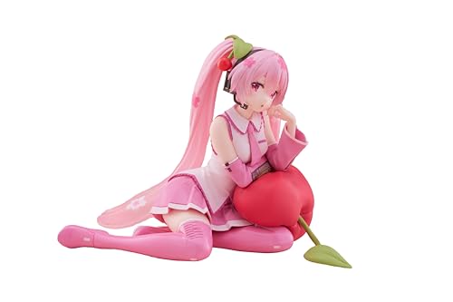 

Taito Sakura Miku Desktop Cute Figure (Cherry Cushion Ver.)