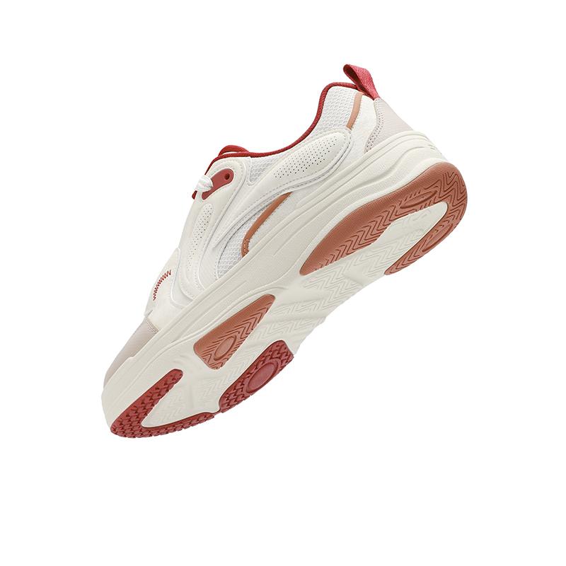 FILA Vibe Rhythm Shoes CNY Series Low-Top Skate Shoes Women sneakers White Brown F12W512203FWM