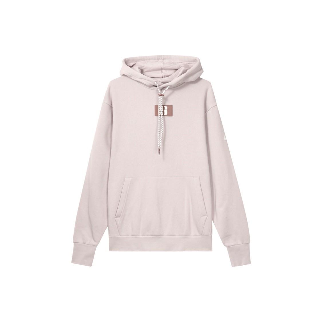 Nike Letter Logo Fleece-Lined Hoodie for Women M