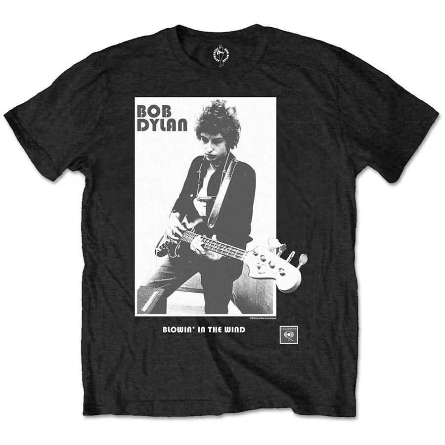 Bob Dylan - Blowing In The Wind - Black T-shirt L