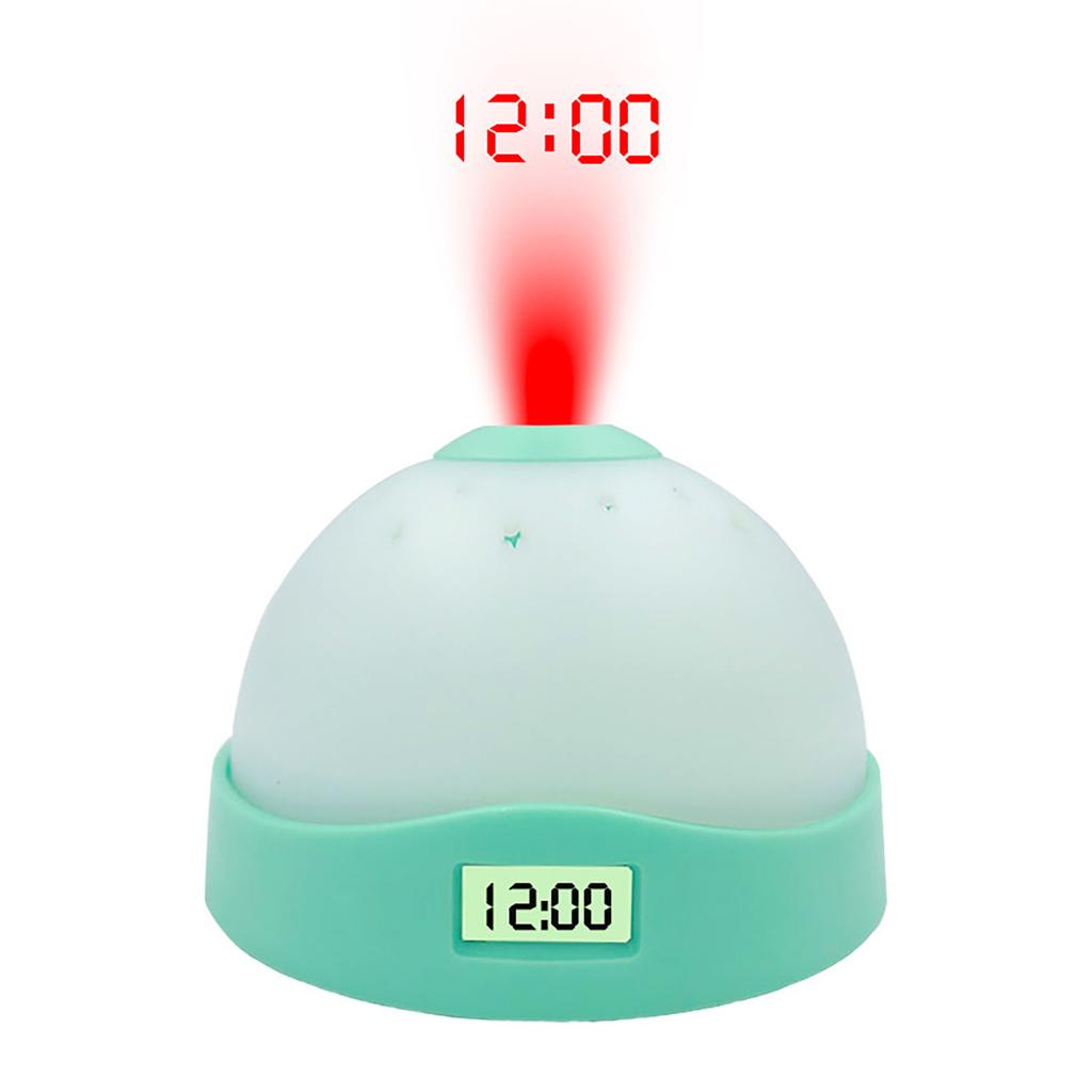 Electronic Alarm Clock With Colorful Lights And Sky Projection Clock