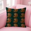 Bohemian Vintage Tiger Cushion Cover Natural Linen Organic Fabric DoubleSided Printing Sofa Home Decor Gift Pillow Case
