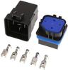 4Pcs Waterproof 12V 40 A 5 Pin Prong Automotive Relay & Socket Kit w/ Terminals