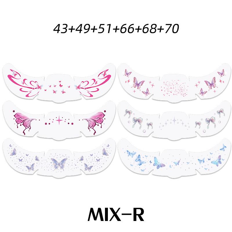 Simulation Sommersprossen Aufkleber Make-up Gesichtsaufkleber Wasserdicht und Schweißfest Natürliche Sommersprossenfarbe Bräunung Heiß Silber Tattoo-Aufkleber