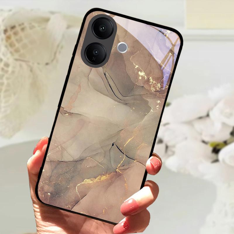 Hartowane Szklane Etui Na Telefon VIVO V60 Lite V60Lite Pokrowiec Fajne Malowany Wilk Lew Odporne Na Wstrząsy Etui Na Vivo V 60 Lite Obudowa Funda