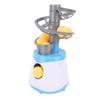 Table Tennis Serve Machine Automatic Launcher Portable Table Tennis Trainer Robot with 10 Balls for Kids Beginners