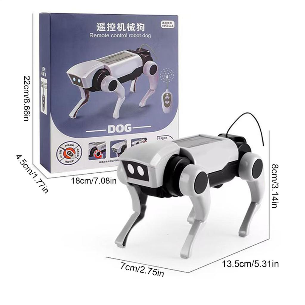 Dog Robot Interactive Remote Control Smart Robotic Pet With Touch Sensor For Boys & Girls RC Robot Dog Toy For Kids Boys Girls