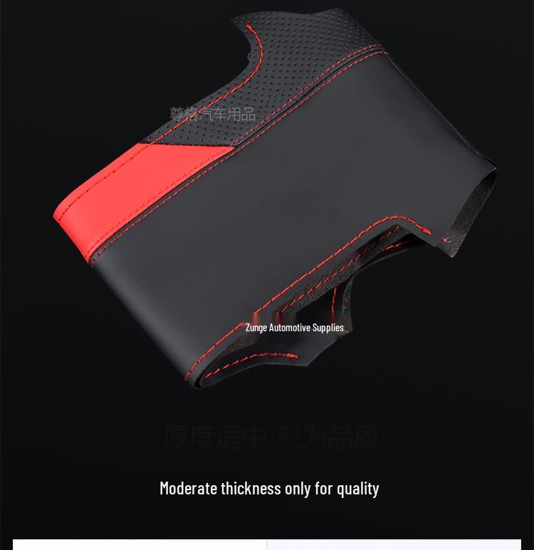 Custom Hand-Stitched Steering Wheel Cover for Toyota Camry, Corolla, RAV4, and Wildlander