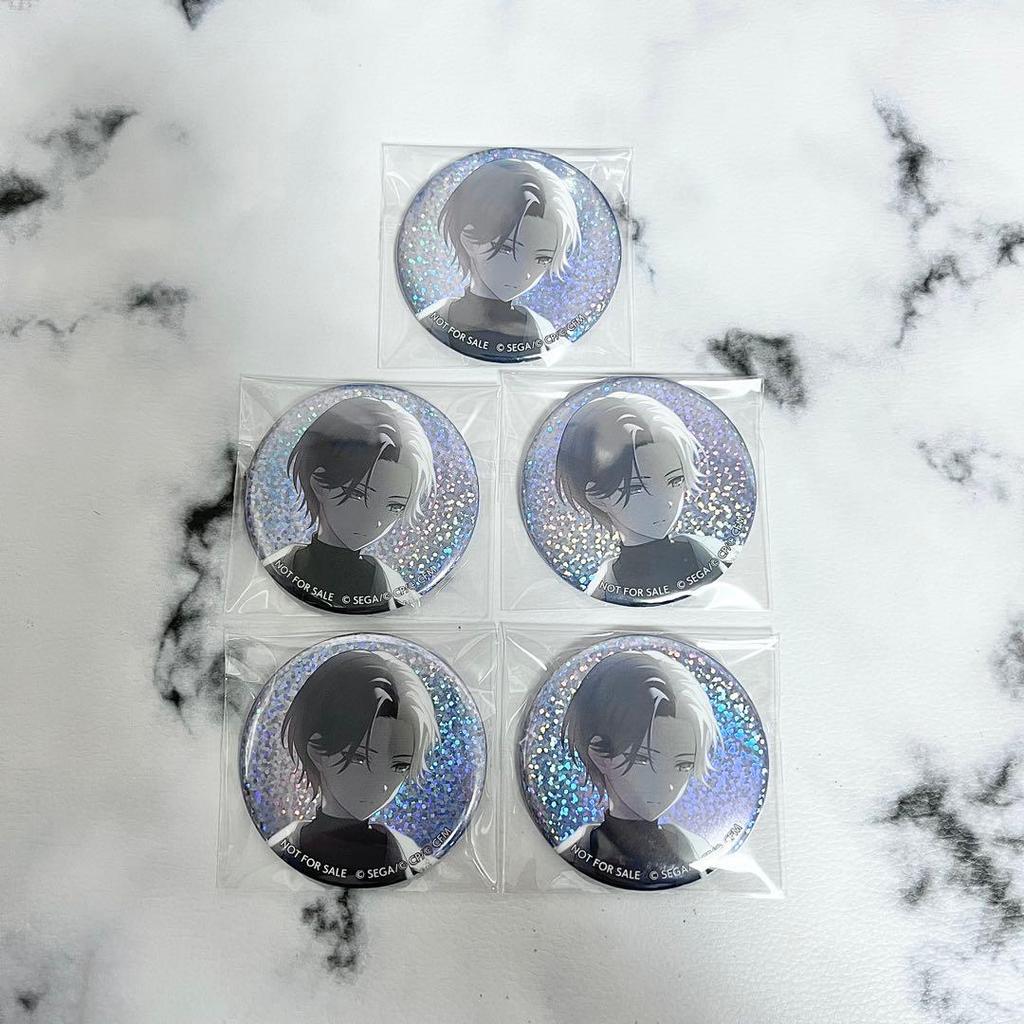 [USED] Aoyagi Fuuya Glitter Can Badge 5A Bonus