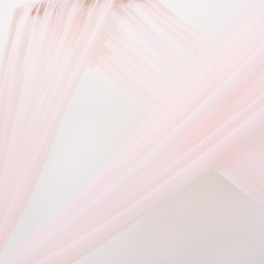 1Pc Wedding Chiffon Yarn Forest Lawn Outdoor Arch Decoration Drape