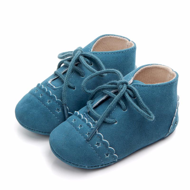 

Newborn Baby Shoes Girls Boys Soft Warm Nubuck Leather Prewalker Anti-slip Shoes Canvas Sports Sneakers Moccasins Footwear Shoes 20