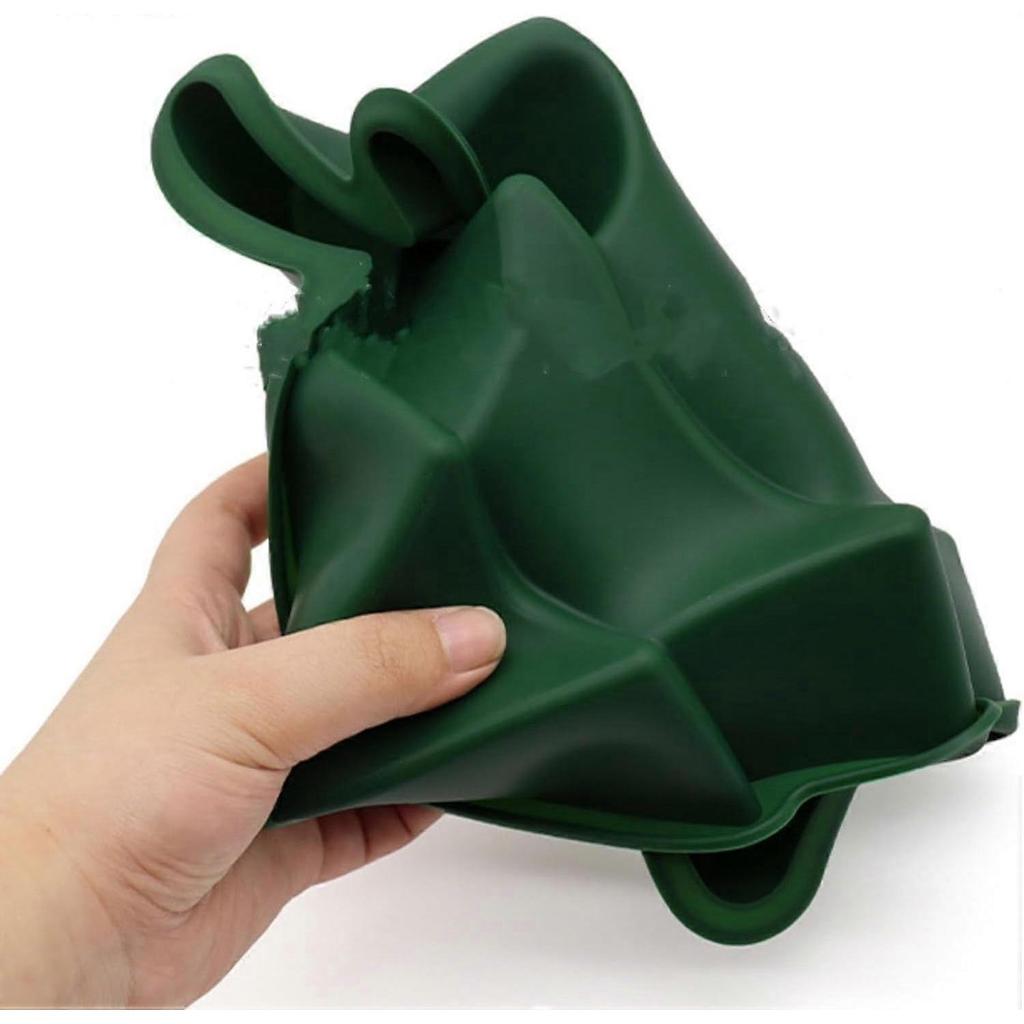 3D Silicone Christmas Baking Molds, Tree-Shaped Candy & Cake Pan, Non-Stick Pie Mould Tray, Compatible with Christmas Tree Decor (2-Pack)