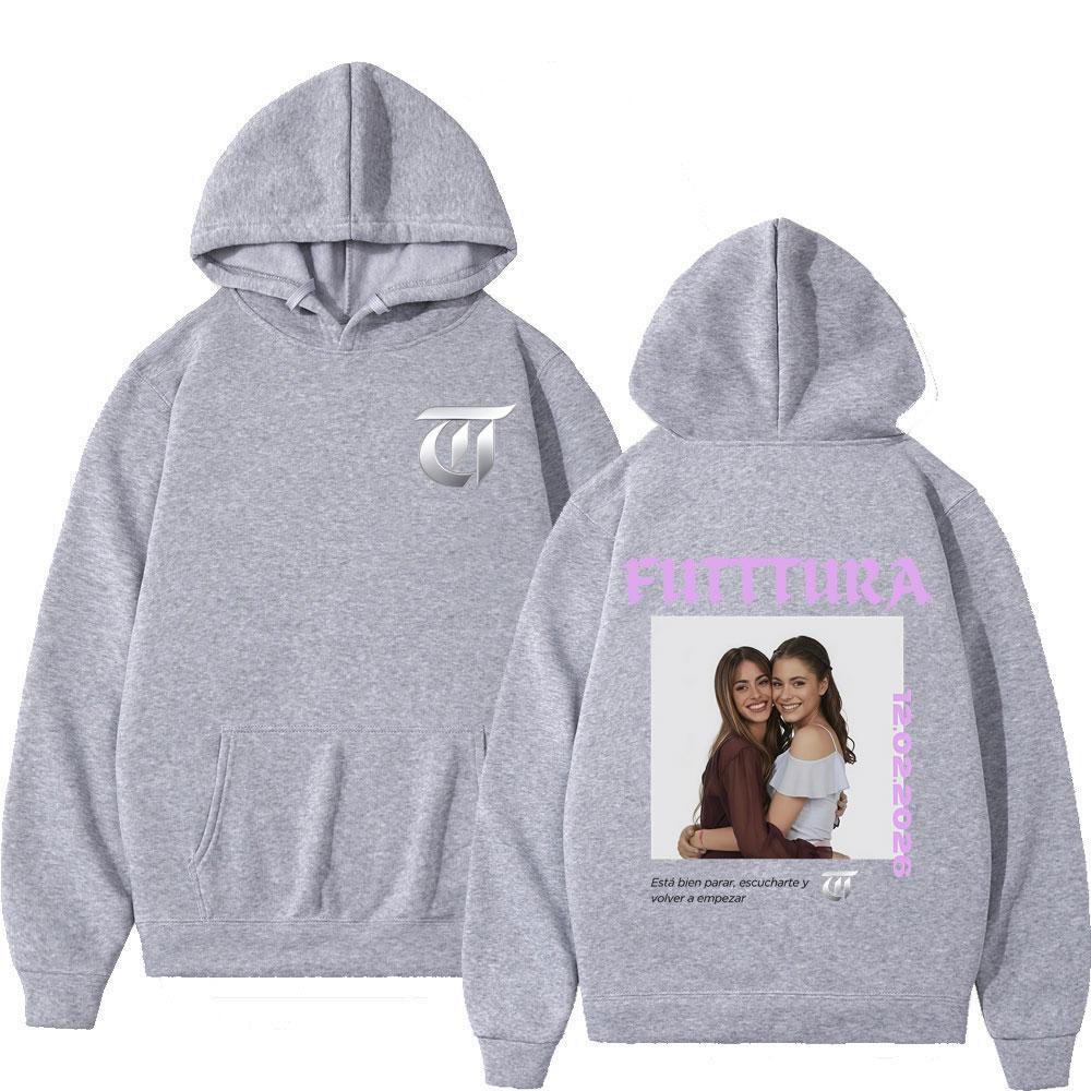 Singer Tini Stoessfuttura Album  Tour Hoodie Men Women Harajuku Pullover Winter High Quality Casual Sweatshirt Fan Gifts