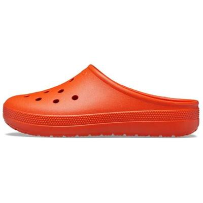 Classic Comfort Solid Colour Hole Shoes Women's Orange